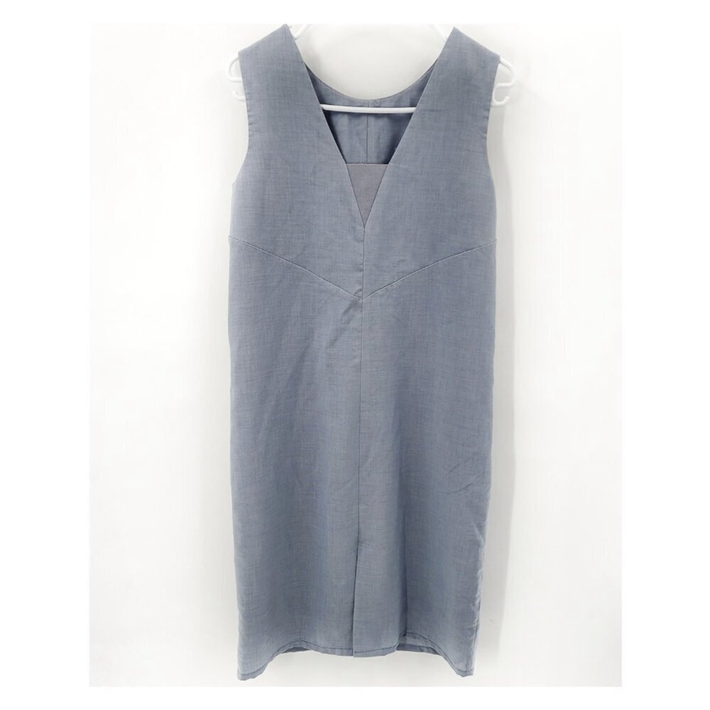 COS Light Blue Sleeveless Midi Dress - Picture 4 of 6